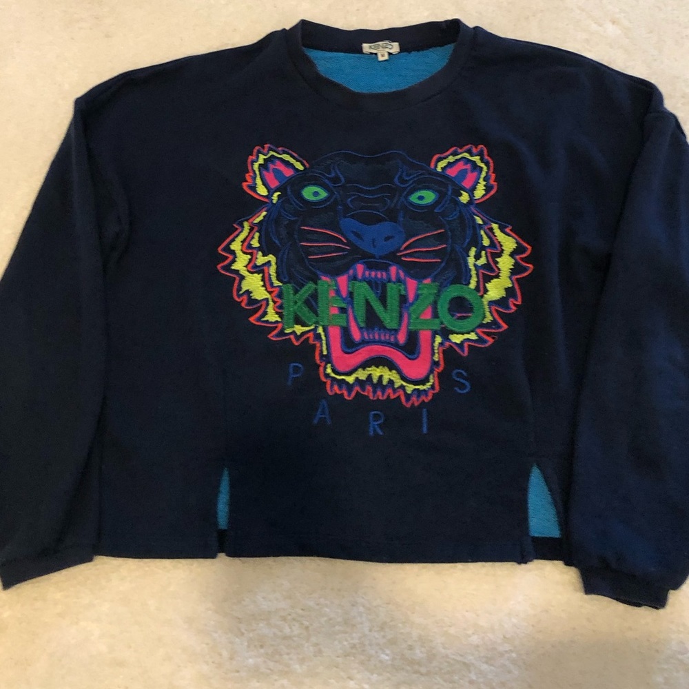 Kenzoo cropped sweatshirt